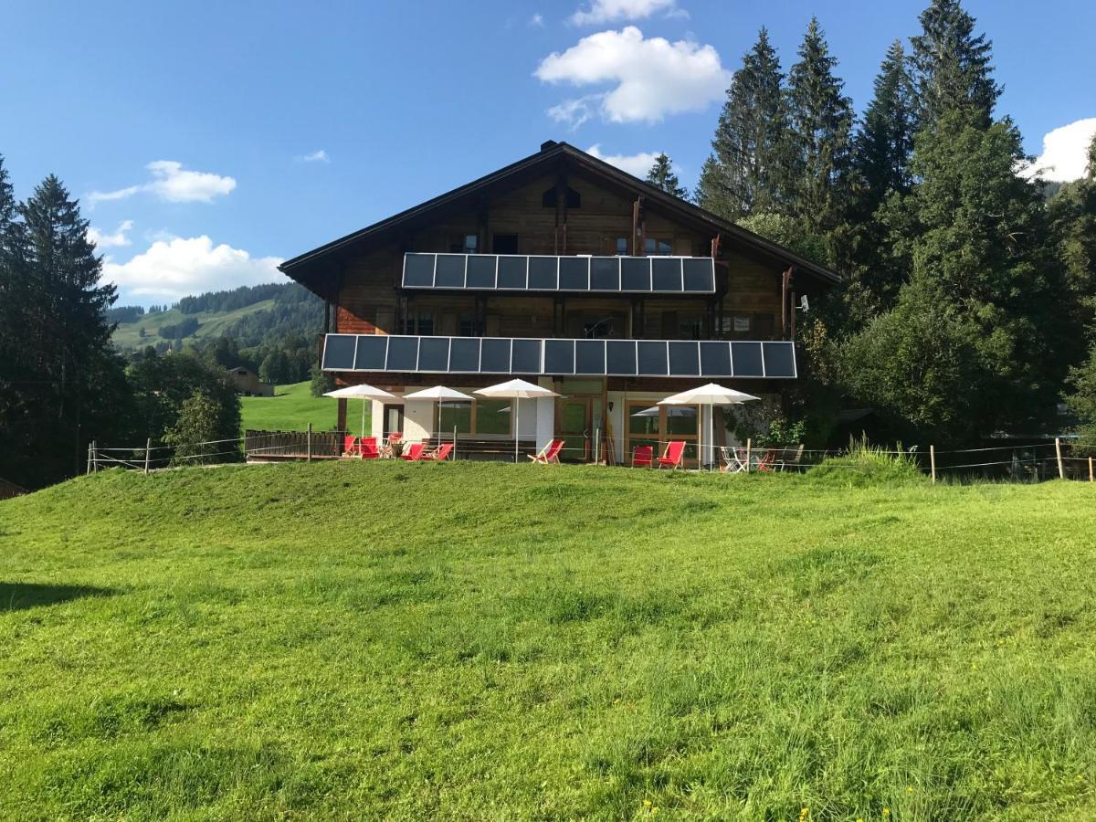 Ferienwohnung Morgentau Am Rande Der Wildnis Sibratsgfäll Exterior foto